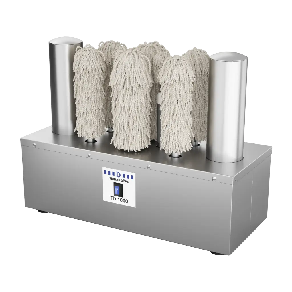 Gläserpoliermaschine TD-1000 mit fünf Bürsten